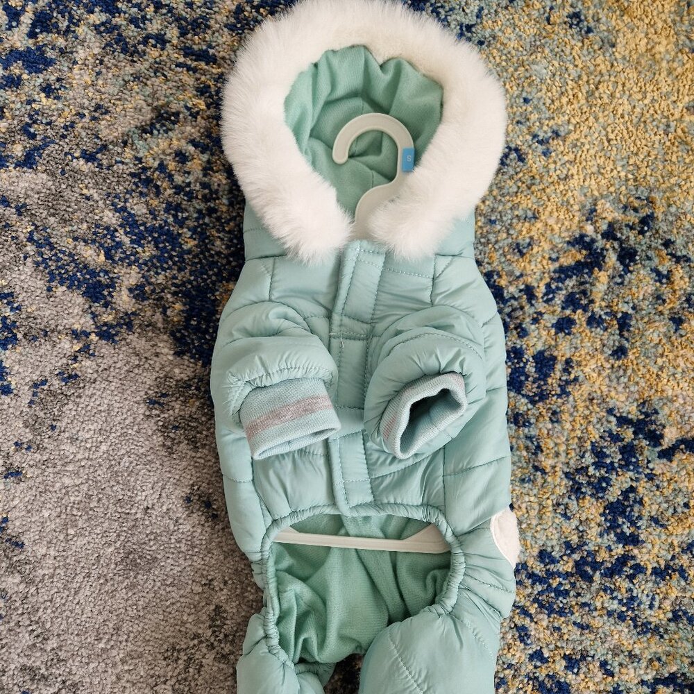 Dog snow coat
